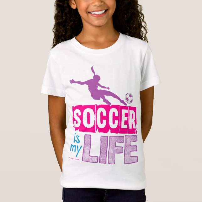 Camiseta El fútbol es mi vida (Anverso)
