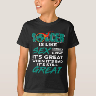 Camiseta El fútbol es siempre genial sin problema el juego