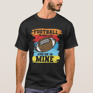 CAMISETA EL FÚTBOL ES SU VIDA Y ES MI DIVERSIÓN
