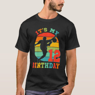 Camiseta El fútbol infantil de 12 años es mi fiesta de cump