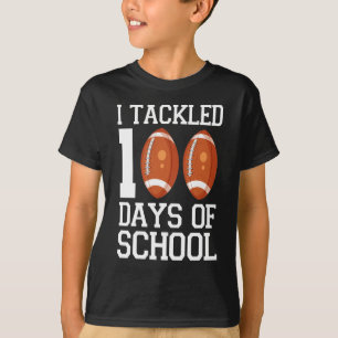 Camiseta el fútbol me ha tocado 100 días de diversión es