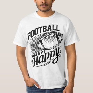 Camiseta El fútbol me hace feliz