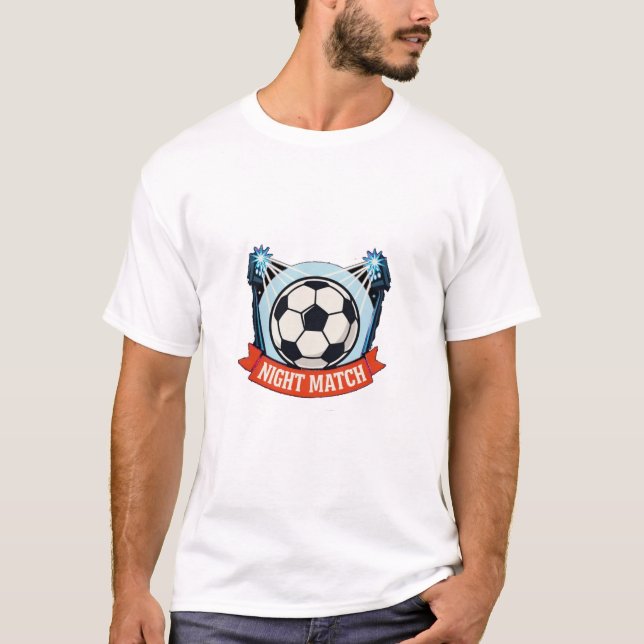 Camiseta El Fútbol Nunca Duerme (Anverso)