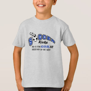 Camiseta El Fútbol te Patea hacia tu Portero - Azul