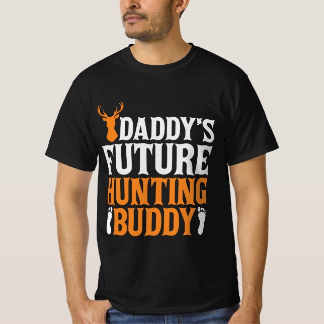 Camiseta El futuro amigo de caza de papá (Anverso)