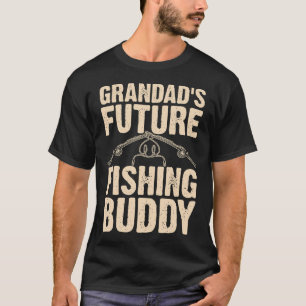 Camiseta El futuro compañero de pesca del abuelo