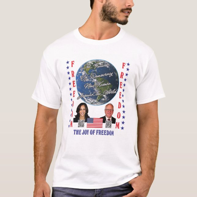 Camiseta El Futuro De La Democracia (Anverso)