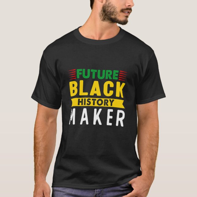 Camiseta El futuro de la historia negra como creadora del o (Anverso)