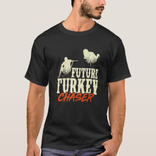 Camiseta El futuro de los hombres Turquía chaser a la caza 