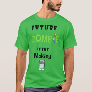 Camiseta El futuro de los zombis en proceso