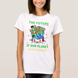 Camiseta El futuro de nuestro planeta es mi aula
