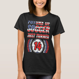 Camiseta El Futuro Del Fútbol Acaba De Cumplir 14 Años De F