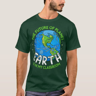 Camiseta El Futuro Del Planeta Tierra En Mi Aula Tierra D