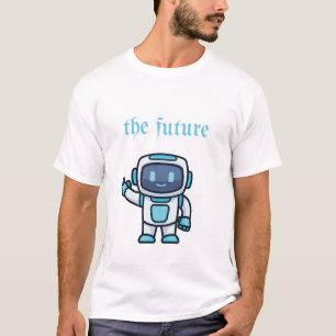 Camiseta El futuro - Diseño de robots personalizados