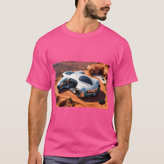 Camiseta El futuro empieza en el desierto (Anverso)