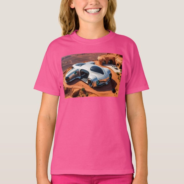 Camiseta El futuro empieza en el desierto (Anverso)