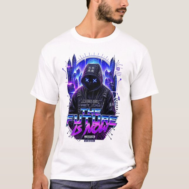 Camiseta el futuro es ahora (Anverso)