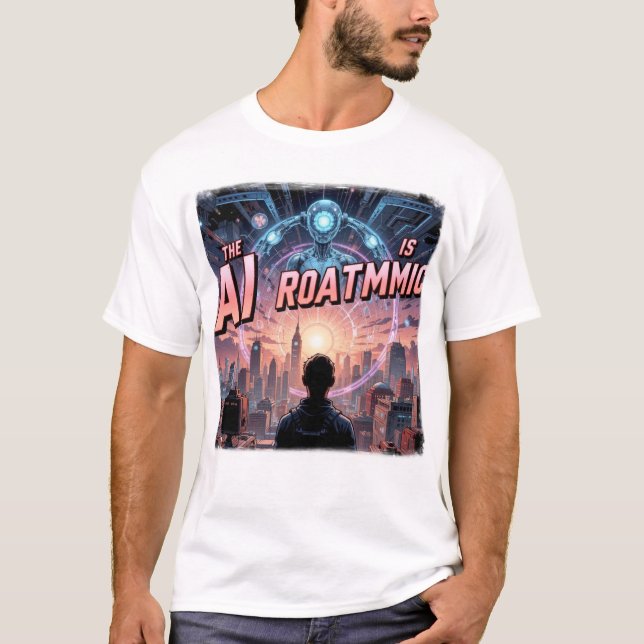 Camiseta El futuro es algoritmo" (Anverso)
