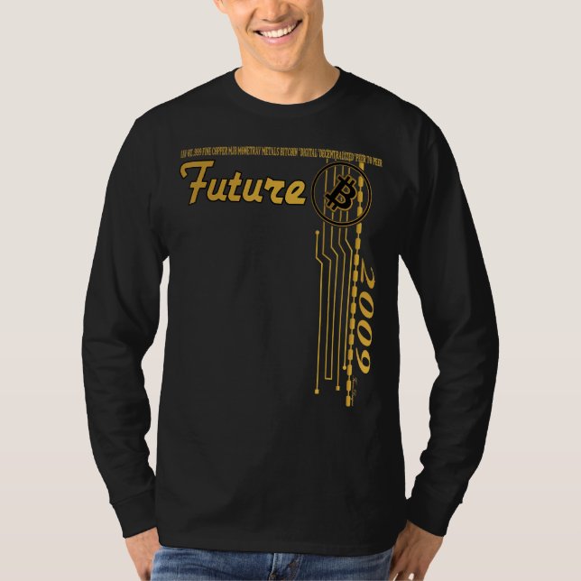 Camiseta El Futuro Es Crypto Cryptocurrency Traders Btc Coi (Anverso)