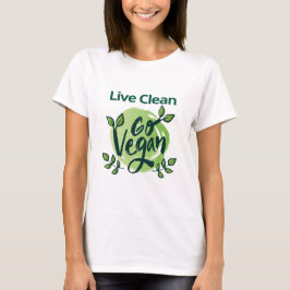 Camiseta El futuro es el diseño vegano