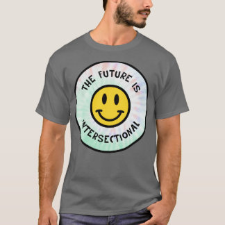 Camiseta El futuro es el interseccionista grupo de fondo "T