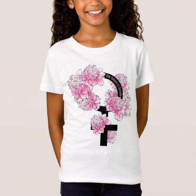 Camiseta El futuro es femenino (Anverso)