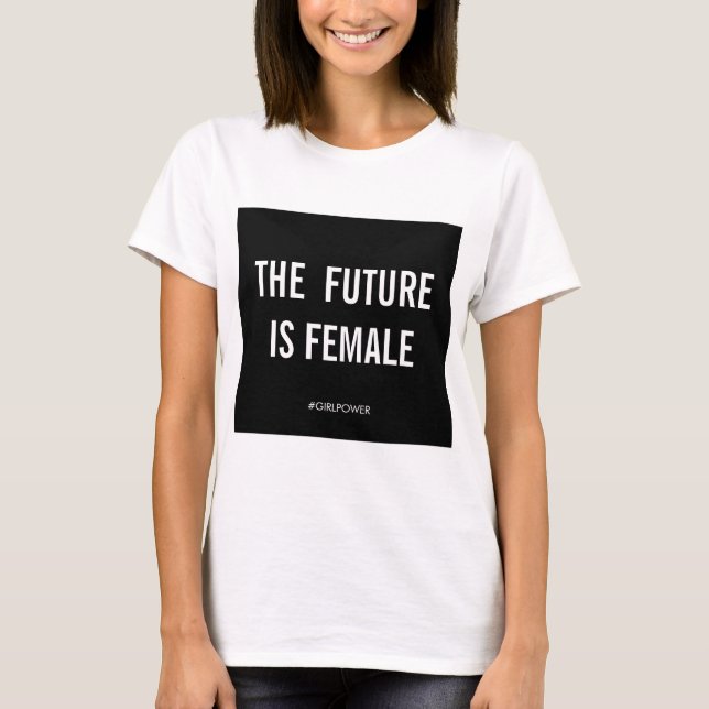 Camiseta El futuro es femenino (Anverso)