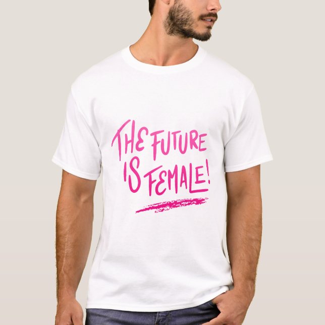Camiseta el futuro es femenino (Anverso)