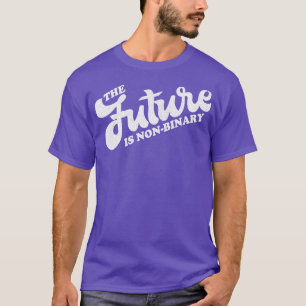 Camiseta El futuro es género de identidad de género no bina