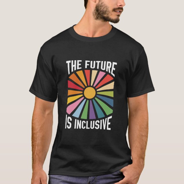 Camiseta El futuro es inclusivo los derechos transexuales d (Anverso)