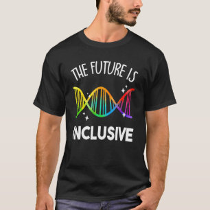 Camiseta El futuro es inclusivo para lesbianas gays LGBT LG