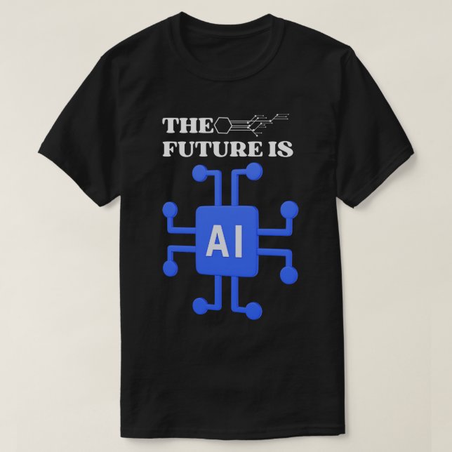 Camiseta El futuro es la IA (Diseño del anverso)