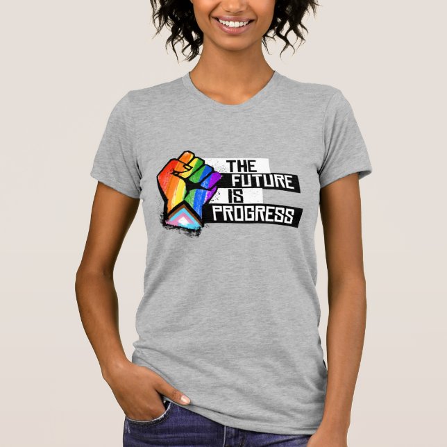 Camiseta El Futuro es Progreso (Anverso)
