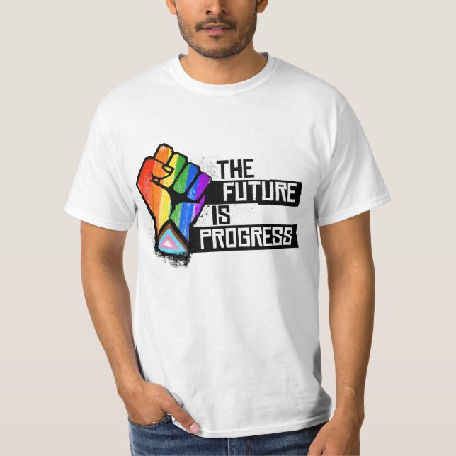 Camiseta El Futuro es Progreso (Anverso)