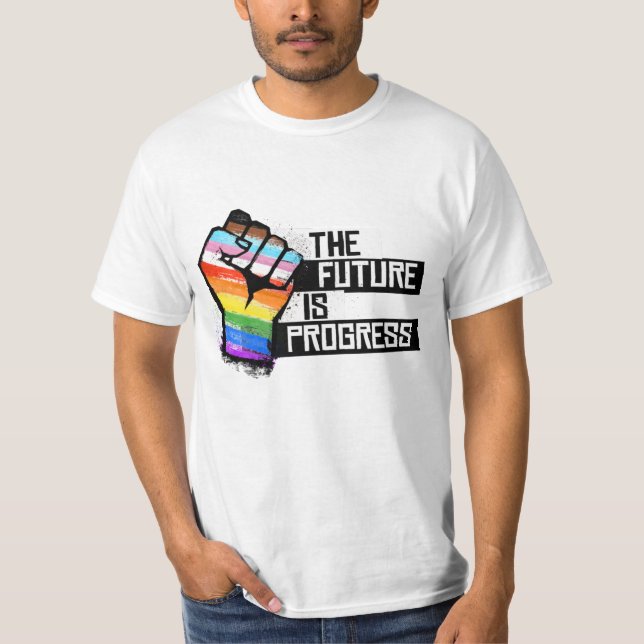 Camiseta El Futuro es Progreso (Anverso)