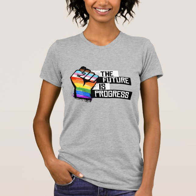Camiseta El Futuro es Progreso (Anverso)