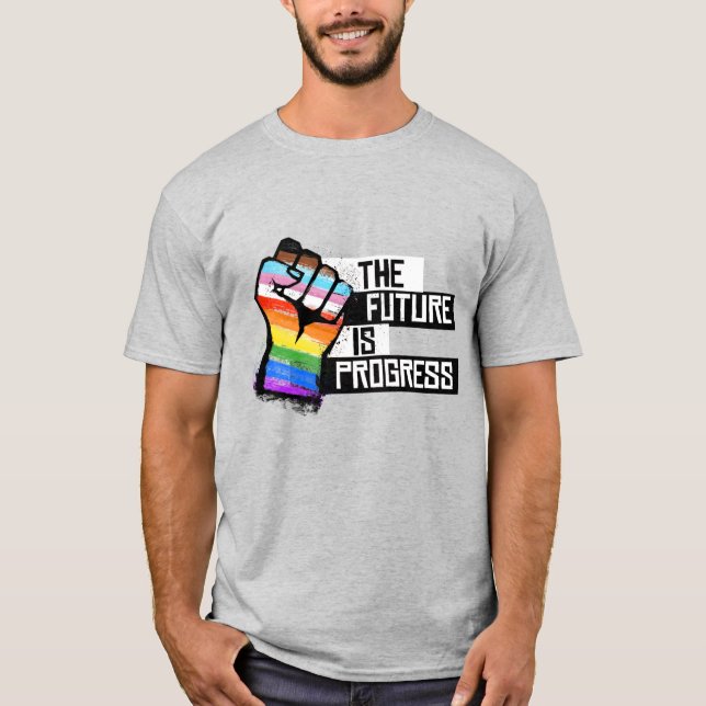 Camiseta El Futuro es Progreso (Anverso)