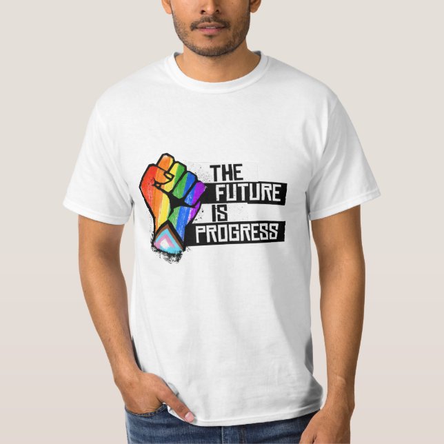 Camiseta El Futuro es Progreso (Anverso)