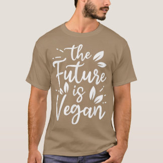 Camiseta El Futuro Es Vegetado Propulsado Por Vegetales Gra