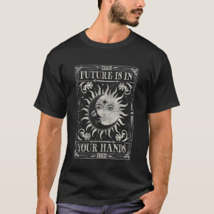 Camiseta El futuro está en tus manos estilo de tarot de Sun