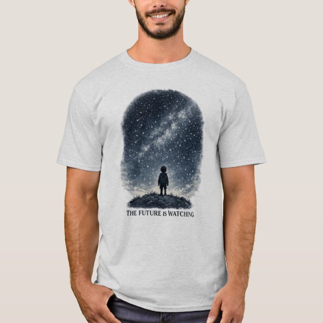 CAMISETA EL FUTURO ESTÁ OBSERVANDO (Anverso)