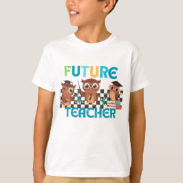 Camiseta El Futuro Profesor De Vuelta A Los Tees Escolares