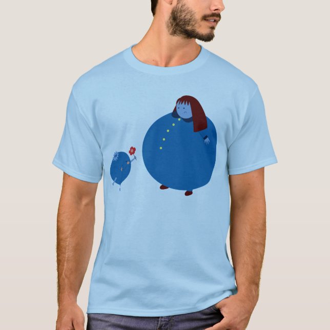 Camiseta El galán de la violeta (Anverso)
