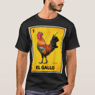 CAMISETA EL GALLO COLORADO