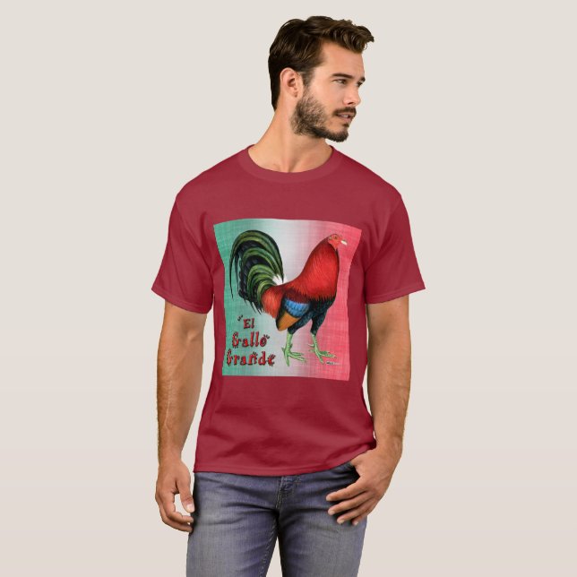 Camiseta El Gallo Grande (Anverso completo)