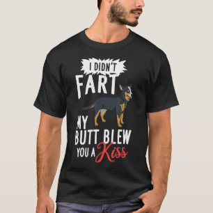 Camiseta El ganadero australiano Heeler cachorra el dueño d