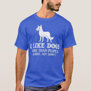 Camiseta El ganadero australiano Heeler cachorra el dueño d