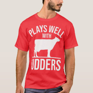 Camiseta El Ganadero Ganadero De Oveja Juega Bien Con Los U