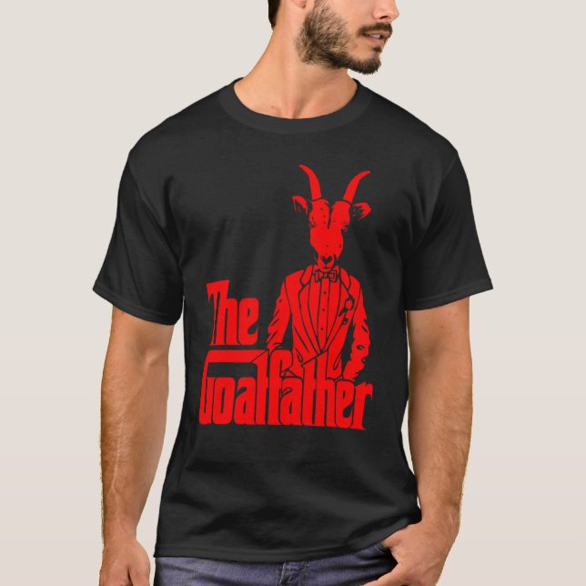 Camiseta El Ganadero Goat Lover Funny (Anverso)