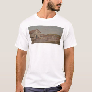Camiseta El ganado condujo en la misión Dolores, California